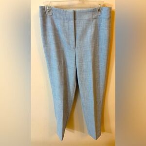 Ann Taylor Womens Pleated Wide-Leg Pant size 4 sky blue